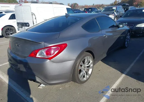 2012 Hyundai Genesis 2.0T from USA, damaged, VIN KMHHT6KD3CU072199